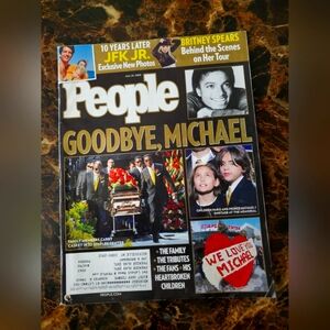 People Magazine July 20 2009 Goodbye Michael Jackson JFK Jr Britney Spears